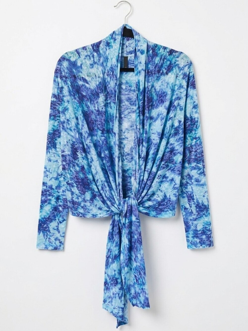 Mendocino Tie-Front Top | Y2K | One Size (Best Fits M–L) 💙